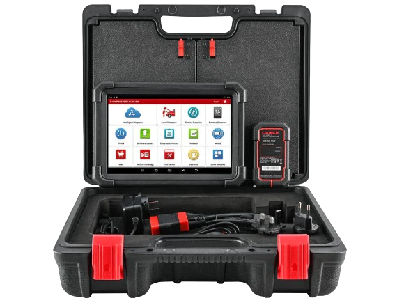 LAUNCH X431 PRO3 APEX 12/24V Diagnostic Scan Tool with Smartlink C Heavy Duty Truck Module (Car + Truck software)