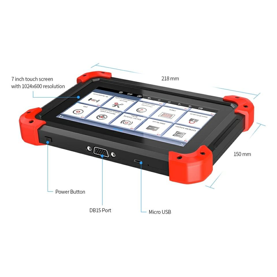 XTOOL X100 PAD1 Key Programmer Diagnostic Tool EPB OBD2 Oil Reset DPF ECU