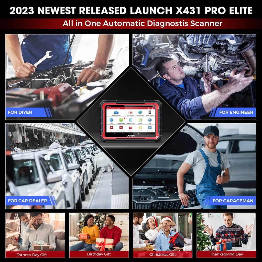 LAUNCH X431 Pros Elite Professional Automotive Scanner Car Diagnostic Tool