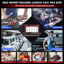Load image into Gallery viewer, LAUNCH X431 Pros Elite Professional Automotive Scanner Car Diagnostic Tool