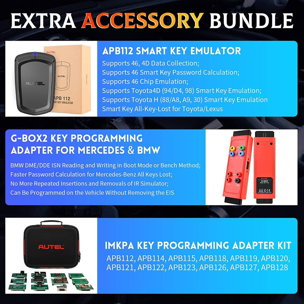 Autel MaxiIM IM608 II & XP400 Pro IMMO Key Programming COMPLETE SET - Auto Lines Australia
