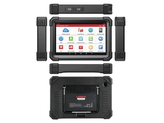 LAUNCH X431 PRO3 APEX 12/24V Diagnostic Scan Tool with Smartlink C Heavy Duty Truck Module (Car + Truck software)