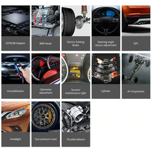 Load image into Gallery viewer, XTOOL A80 Pro OBD2 Diagnostic Tool  ECU IMMO Programmer Bluetooth/WiFi Scanner