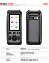 Load image into Gallery viewer, Autel MD806 Pro OBD2 Auto Diagnostic Tool Code Reader Scanner EPB DPF Engine AU