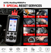 Load image into Gallery viewer, Autel MD806 Pro OBD2 Auto Diagnostic Tool Code Reader Scanner EPB DPF Engine AU