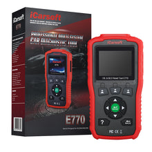 Load image into Gallery viewer, iCarsoft E770 ABS+SRS+OIL+BLD+OBD II car diagnostic tool