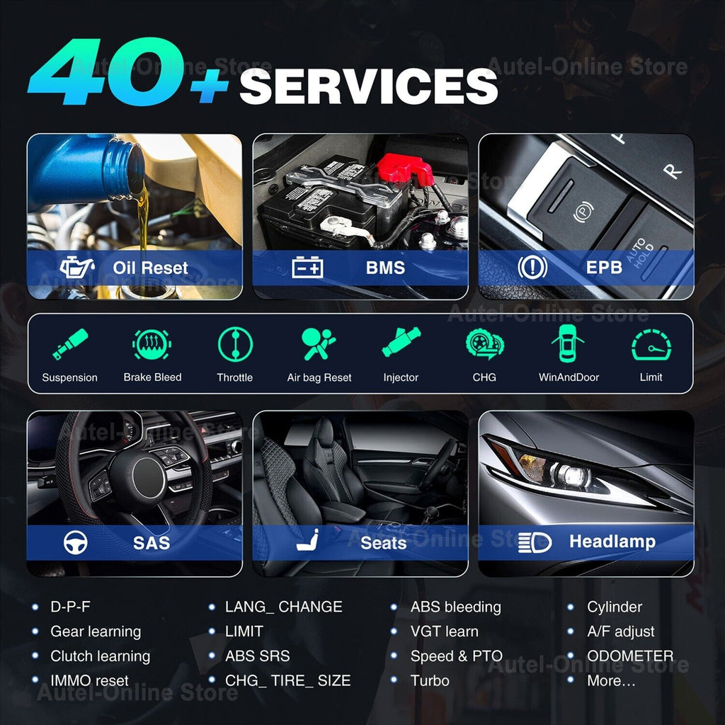 Autel MaxiCheck MX900 OBD2 Scanner, All System Diagnostic Scan Tool for Cars