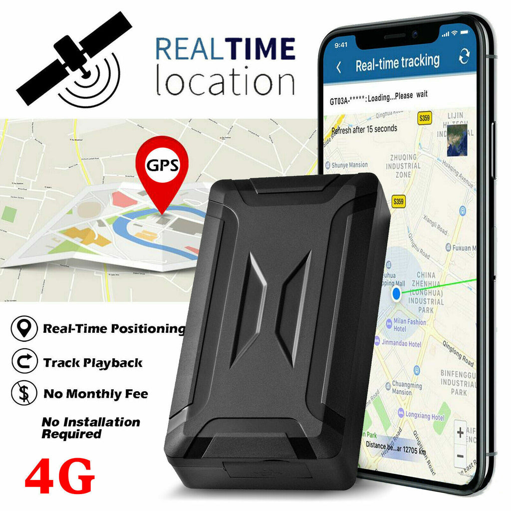 4G GPS Tracker Magnetic Vehicle Car Real Time Tracking locator Waterproof 2021