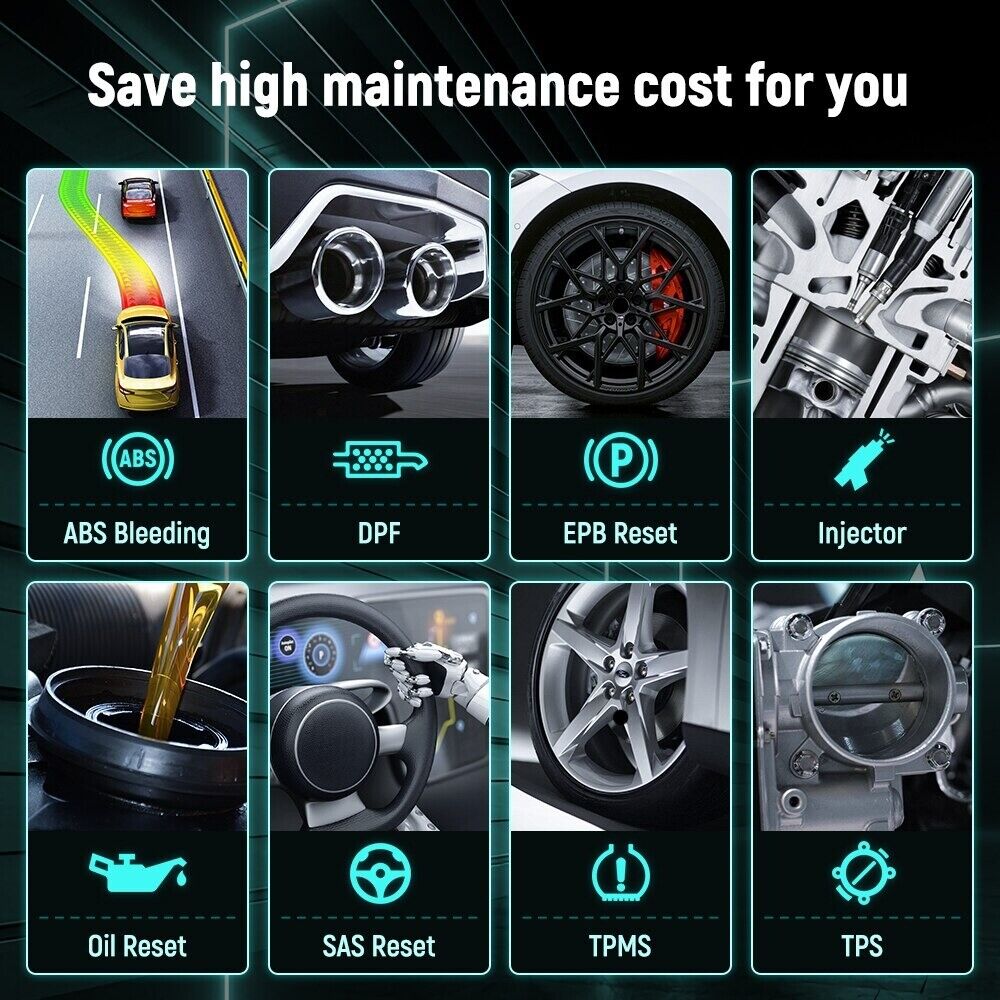 Foxwell NT726 OBD2 Automotive Scanner Professional All System Oil EPB DPF ABS Injector