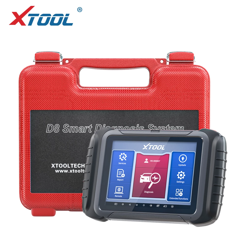 XTOOL D8 Auto All Systems Diagnosis Scanner CANFD Car ECU Coding Key Programming