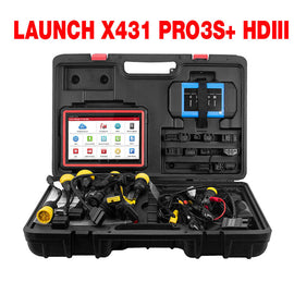 LAUNCH X431 PRO3S+ HDIII 12V Car/24V Truck Full System Diagnostic Tools Obd OBD2 - Auto Lines Australia