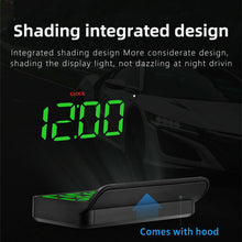 Load image into Gallery viewer, D Car HUD Head Up Display MPH/KM/h RPM Temp Speed Limit Alarm Digital Projector