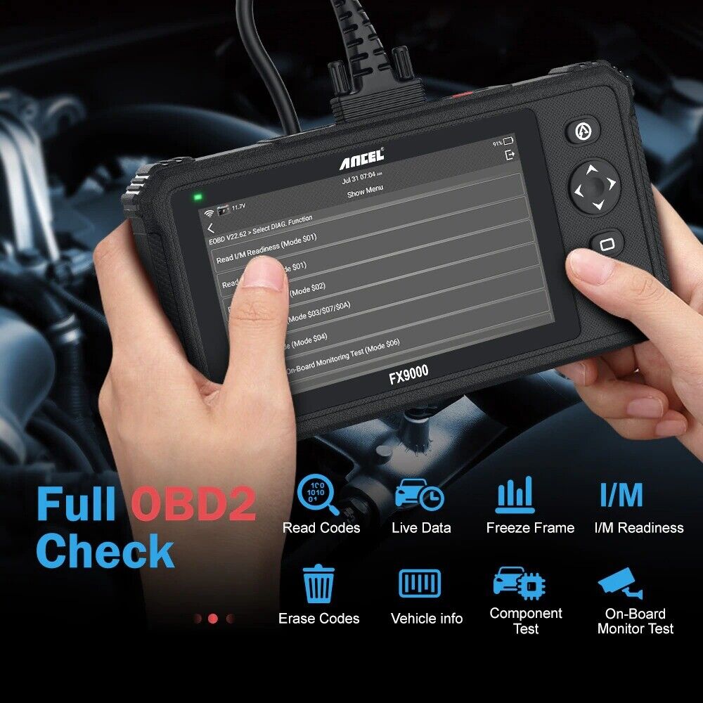 ANCEL FX9000 All System Car OBD2 Diagnostic Scanner Professional Diagnostic Tool