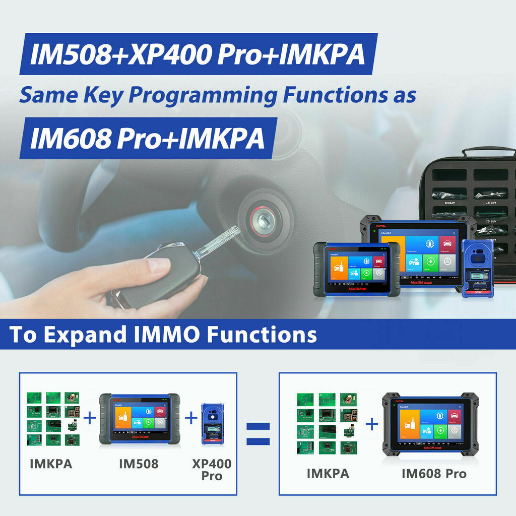 Autel MaxiIM IMKPA Key Programming Adapter For XP400Pro IM508 IM608 IM608PRO