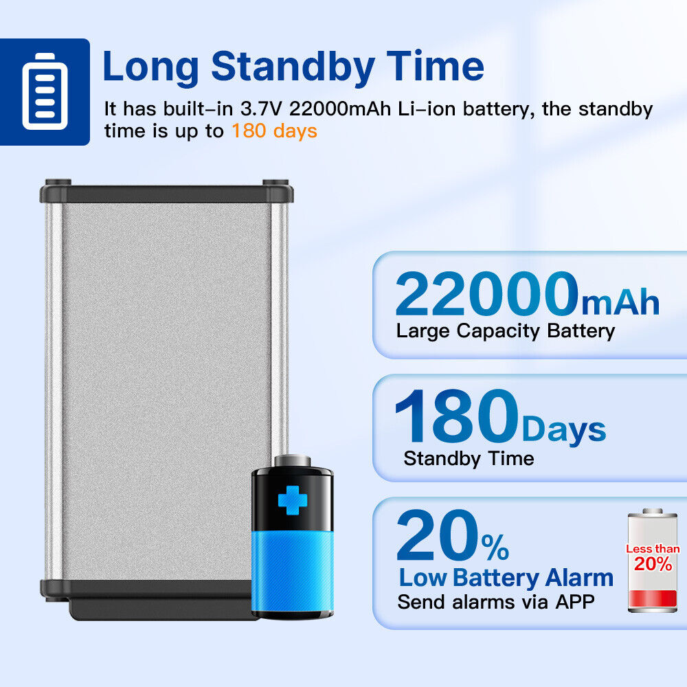 Newest Cow GPS Tracker Big Battery 22000mAh 180-day Standby Real Time Track