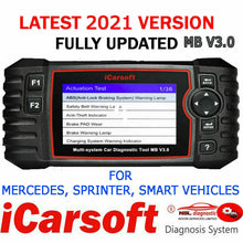 Load image into Gallery viewer, iCarsoft MB V3.0 For Mercedes-Benz/Sprinter/Smart Multi Systen OBD2 Diagnostic Scan Tool