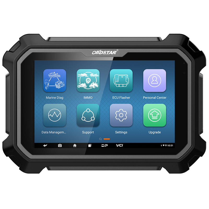 OBDSTAR's New Generation D800 MARINE SCANNER Diagnostic Tools ECU Information