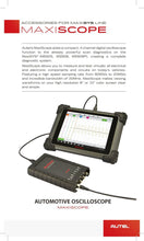 Load image into Gallery viewer, Autel MaxiScope MP408 4 Channel Automotive Oscilloscope Kit Diagnostic Tool Scan