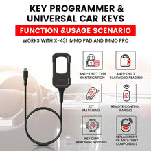 Load image into Gallery viewer, LAUNCH X431 4 Keys Set IMMO Programming Tools work with X431 PAD V/ IMMO ELITE