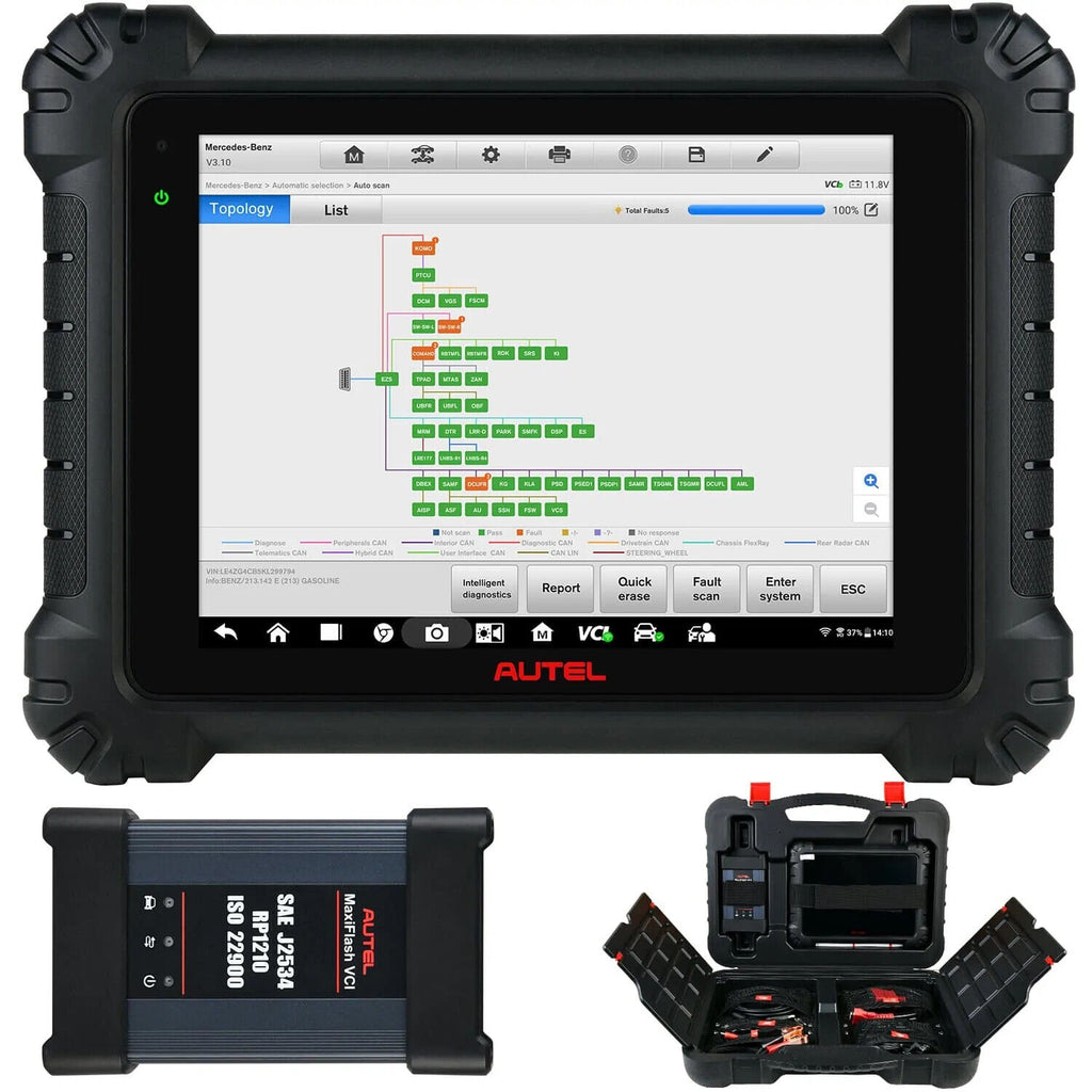 Autel MaxiSys MS909 Intelligent Scanner ECU Programming & Coding Diagnostic Tool