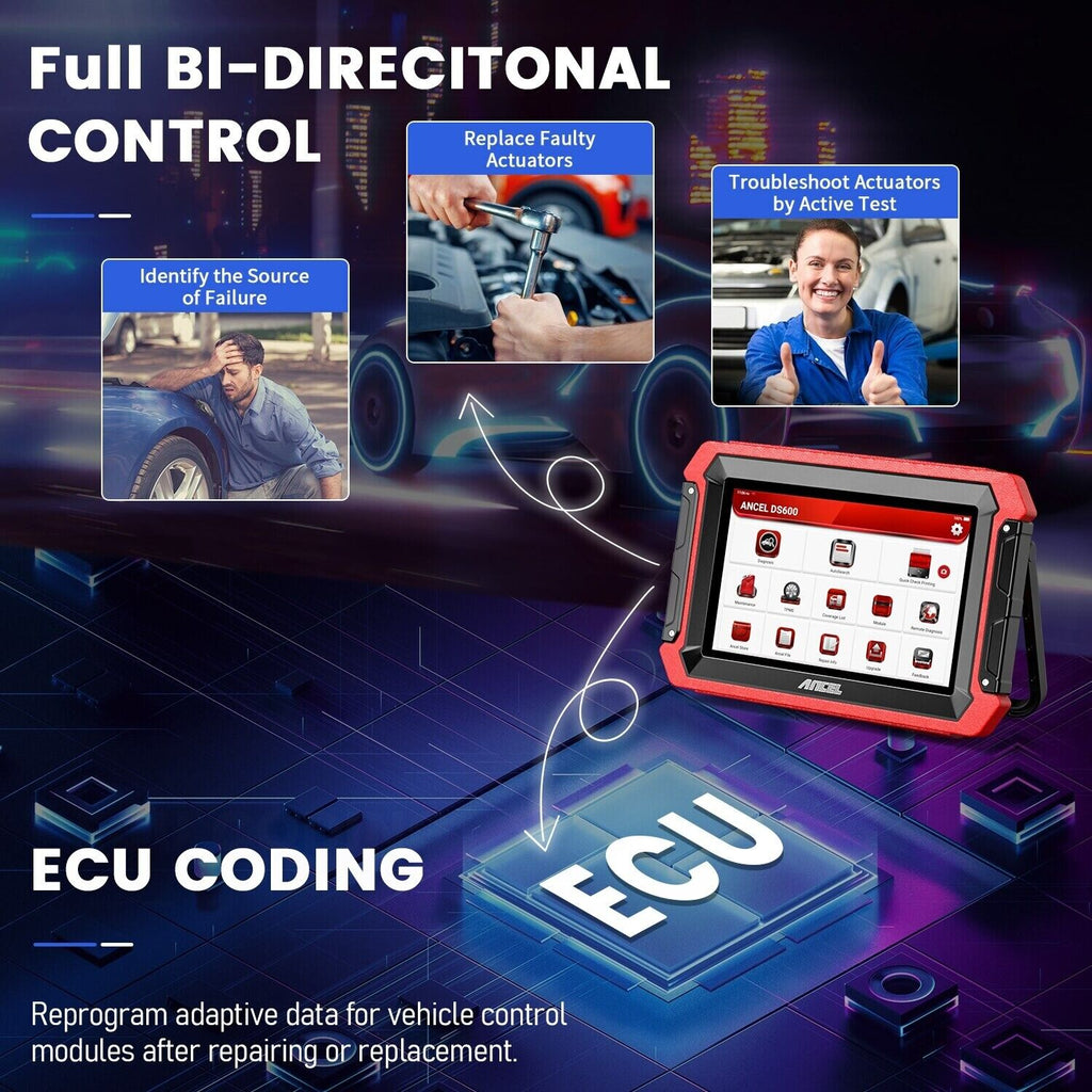 ANCEL DS600 Professional OBD2 Scan Tools