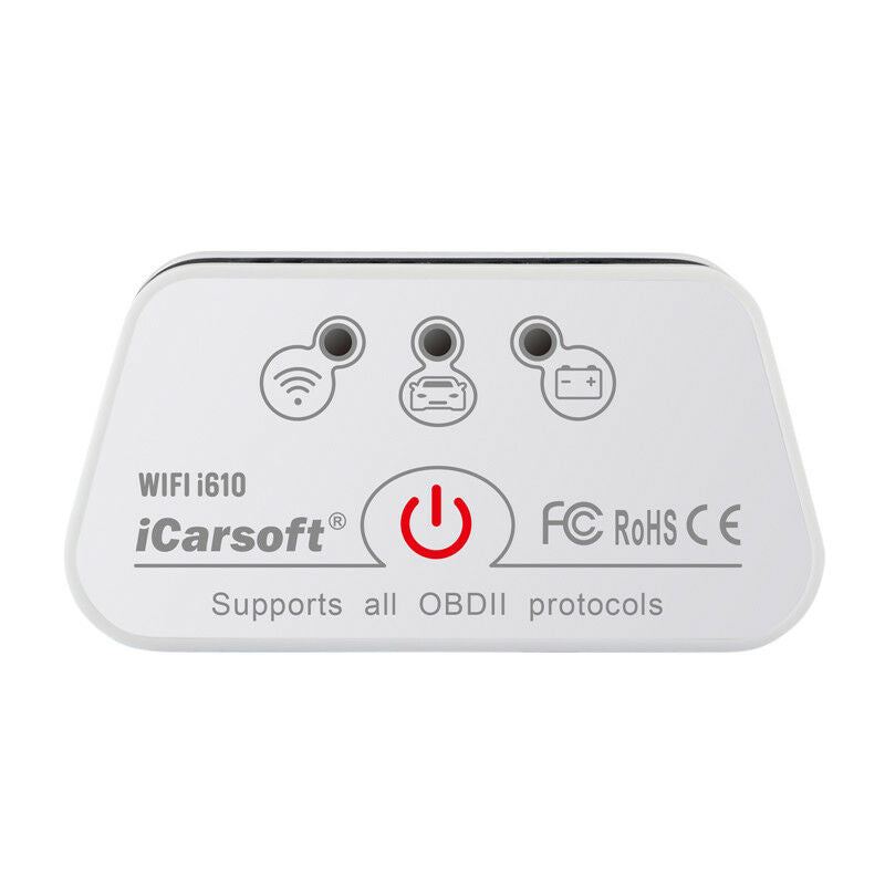 iCarsoft i610 ELM327 WiFi OBD2 Diagnostic Scanner Tool ANDROID iOS iPHONE iPAD