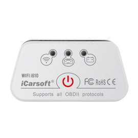 iCarsoft i610 ELM327 WiFi OBD2 Diagnostic Scanner Tool ANDROID iOS iPHONE iPAD