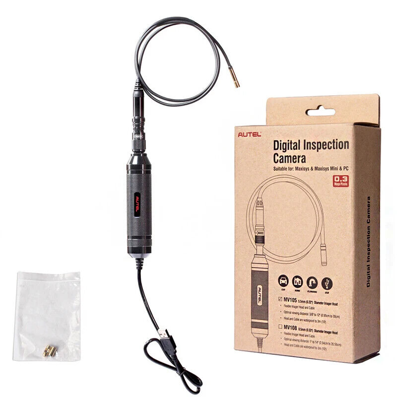 Autel MaxiVideo MV105S Automotive Inspection Camera 5.5 mm Image Head MK906BT