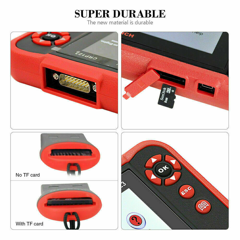 LAUNCH OBD2 Scanner CRP123 ABS SRS Engine Transmission Car Diagnostic Scan Tool