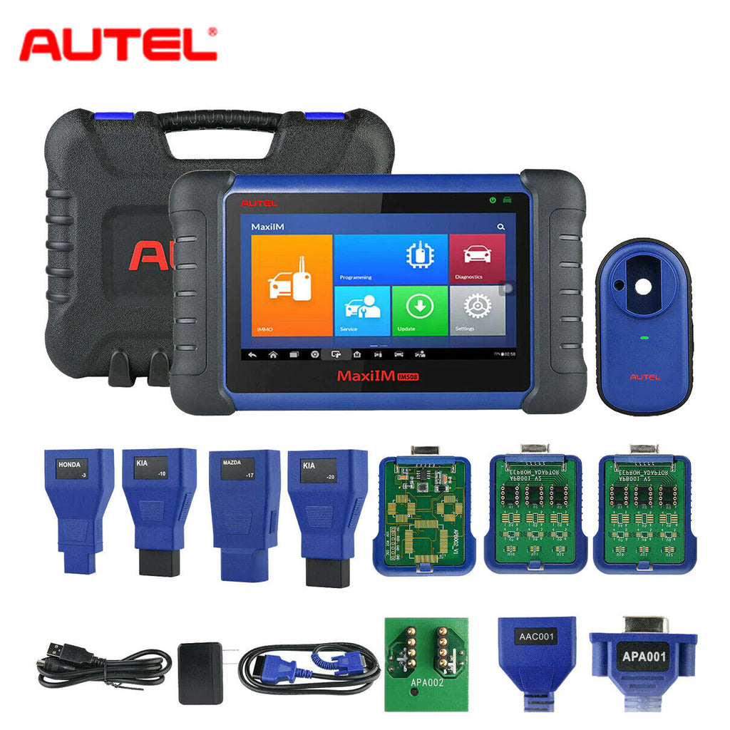 Autel MaxiIM IM508 2022 New IMMO FOB Programming All System Diagnostic Scan Tool with AU Ford / Holden Software