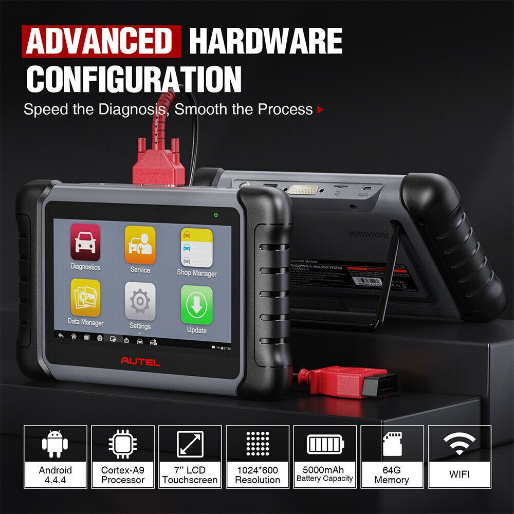 Autel MK808 Car Scan Diagnostic Tool Auto Full Systems Scanner