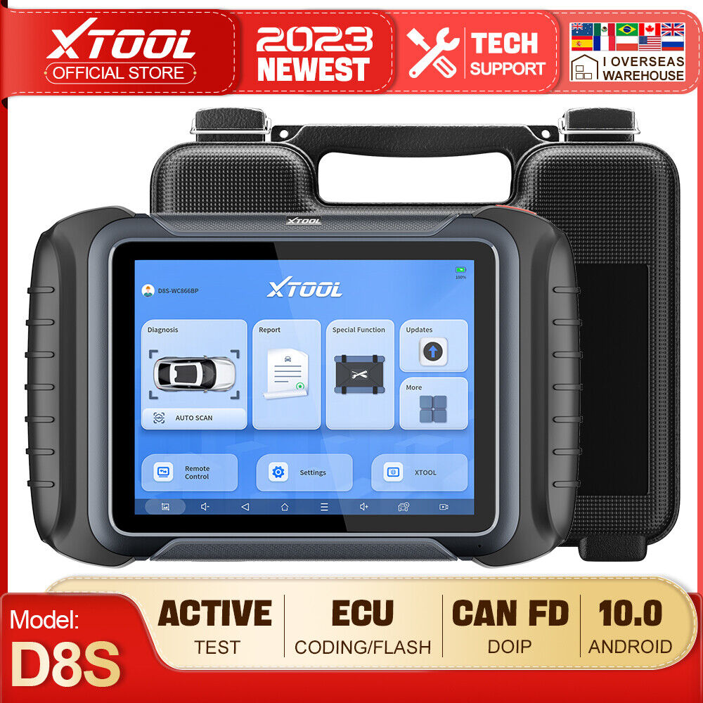 XTOOL D8S Update of XTOOL D8 Car Diagnostic Scanner Automotivo Tools ECU Coding