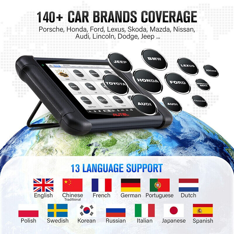 Autel MaxiSys MS906S Car Diagnostic Scanner ECU Coding OBD2 Scanner - Auto Lines Australia