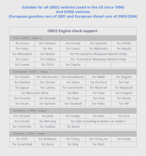 Load image into Gallery viewer, XTOOL AD10 OBD2 Diagnostic Scanner EOBD Bluetooth ELM327 Code Reader Tool HUD