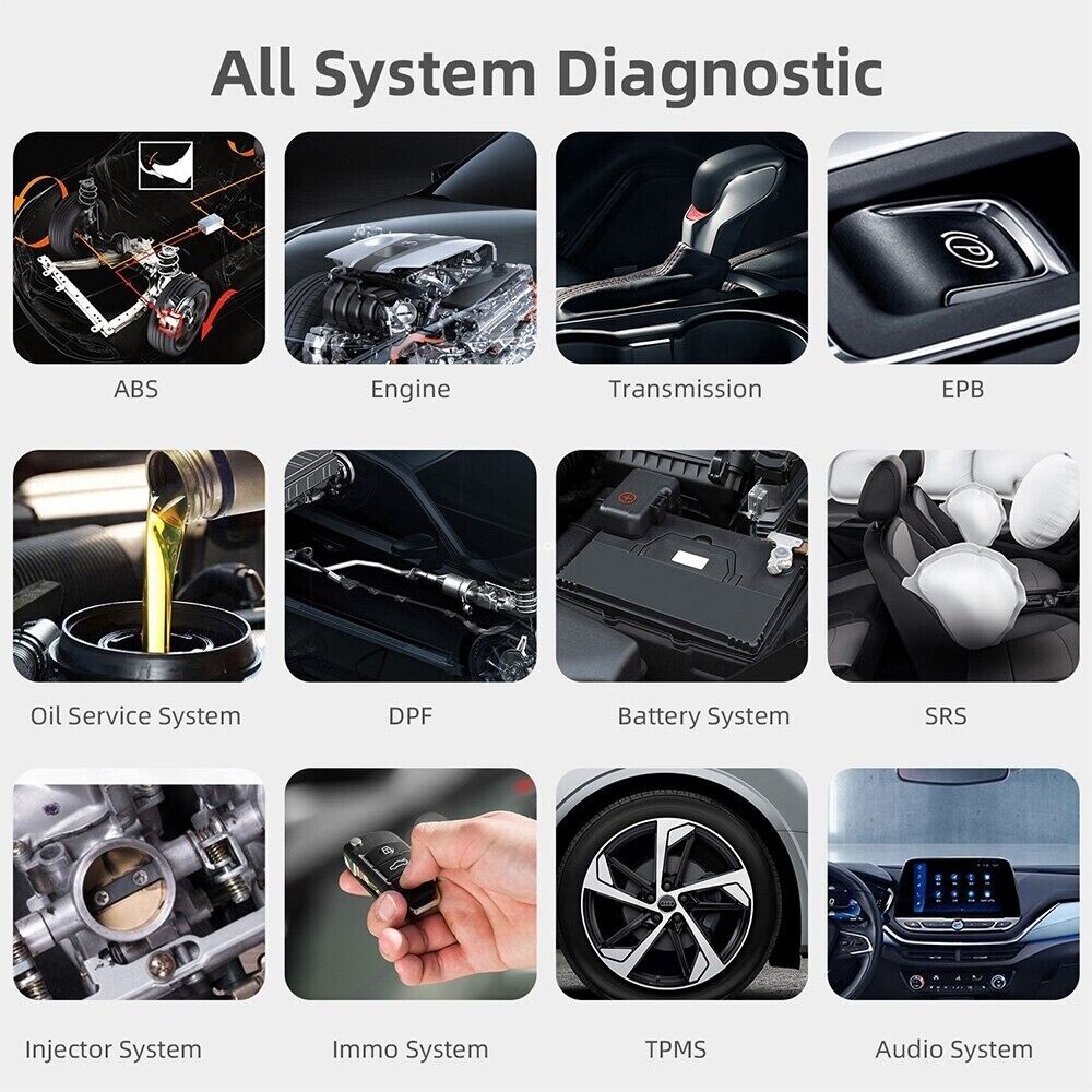 Foxwell NT809 OBD2 Diagnostic Scanner Full System