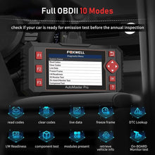 Load image into Gallery viewer, Foxwell NT604 Elite Automotive 4 System Diagnostic Tools OBD2 Code Reader ABS