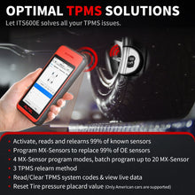 Load image into Gallery viewer, Autel MaxiTPMS ITS600E TPMS Relearn Tool TPMS Programming Tool Activate