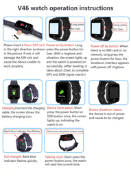 4G GPS Tracker Smart Children Personal Watch Camera SOS Video Call Locator