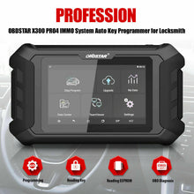 Load image into Gallery viewer, OBDSTAR X300 Pro 4 PAD IMMO System Auto Key Progarmmer for Locksmith