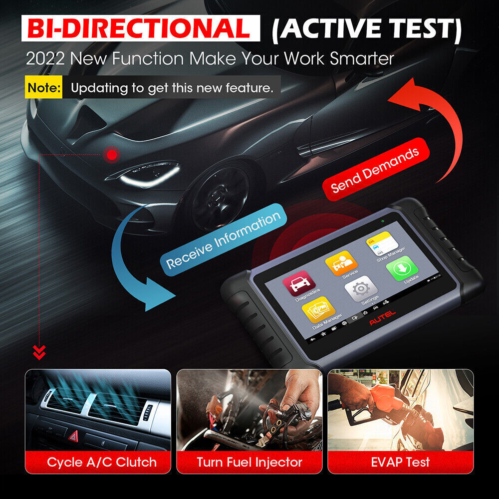 Autel MK808 Car Scan Diagnostic Tool Auto Full Systems Scanner