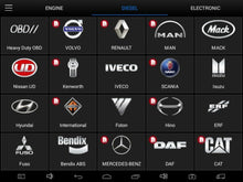 Load image into Gallery viewer, XTOOL EZ500 HD 24V Heavy Duty Full System Truck Diesel Diagnostic Scanner Tool