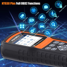 Load image into Gallery viewer, Foxwell NT630 Plus OBD2 ABS Bleeding SRS SAS Code Reader Scanner Diagnostic Tool - Auto Lines Australia