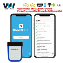 Load image into Gallery viewer, OBD2 Vgate vLinker BM ELM327 For BMW Scanner wifi OBD 2 Car Diagnostic Auto Tool - Auto Lines Australia