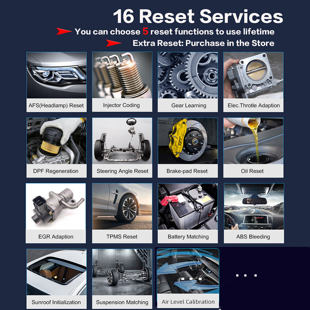 CRE205 Auto OBD2 Scanner Car Engine OBD2 ABS Airbag Code Reader Diagnostic Tool - Auto Lines Australia