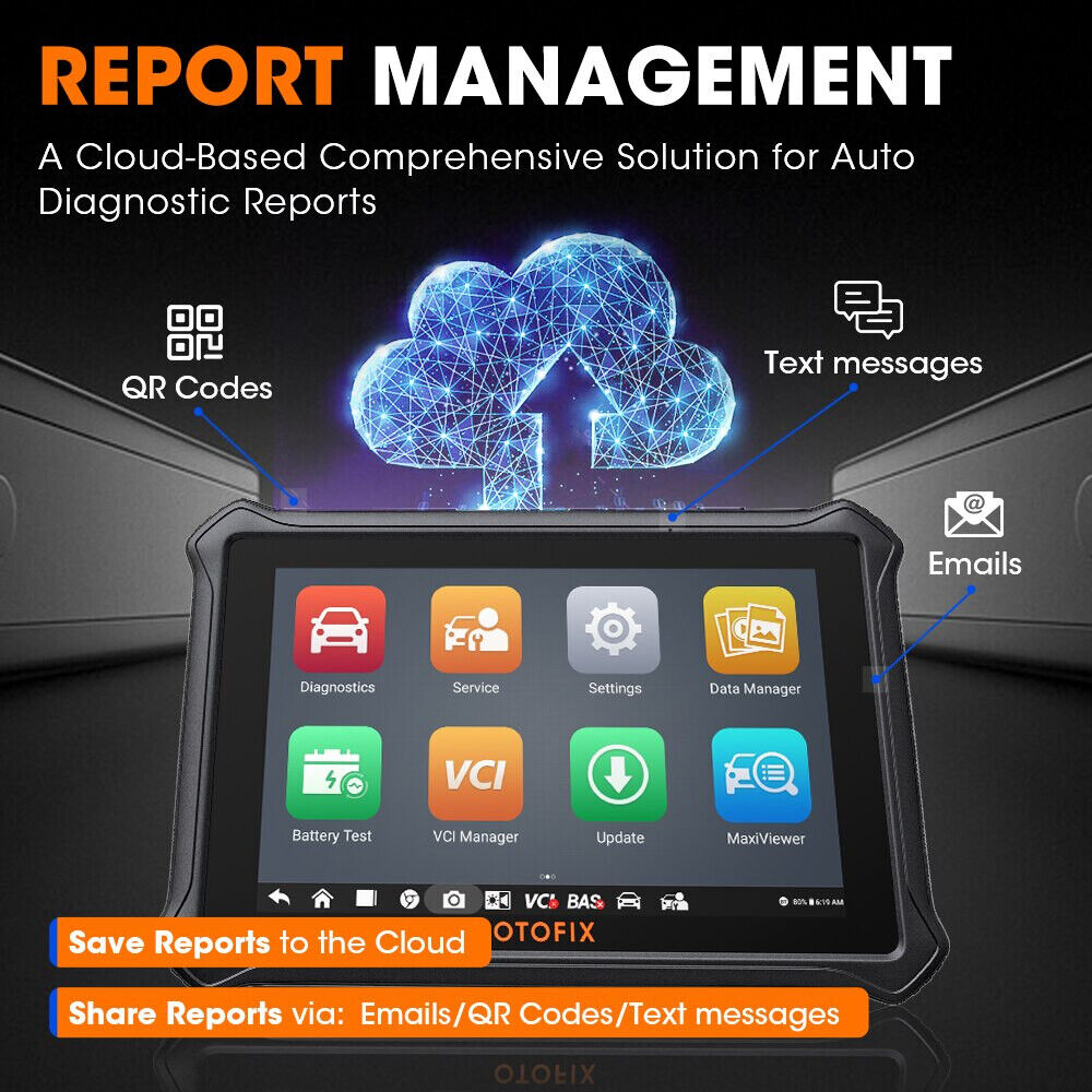 Autel OTOFIX D1 Bluetooth Scanner OE-Level Car Diagnostic Scan Tool