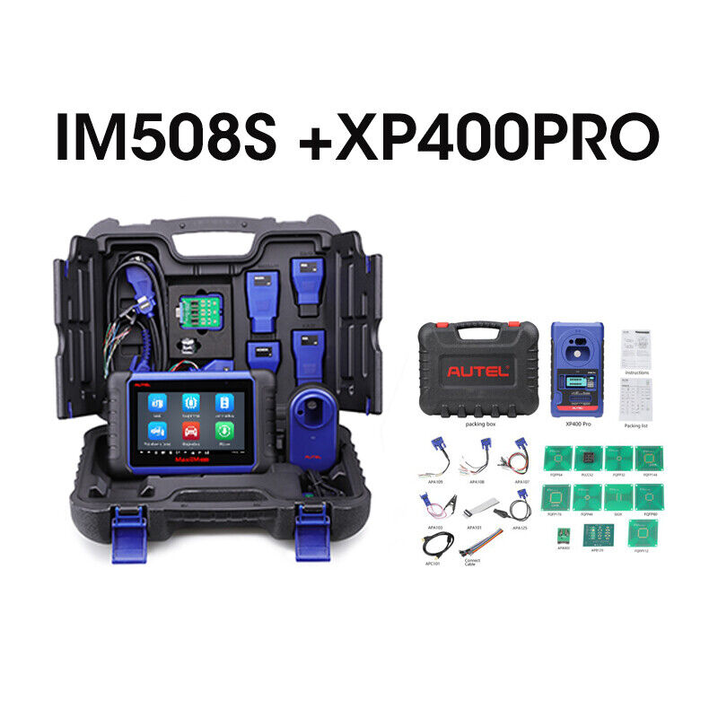 Autel MaxiIM IM508S with XP400PRO as IM608 PRO II IMMO Key Fob Programming Tool