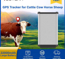 Load image into Gallery viewer, Newest Cow GPS Tracker Big Battery 22000mAh 180-day Standby Real Time Track