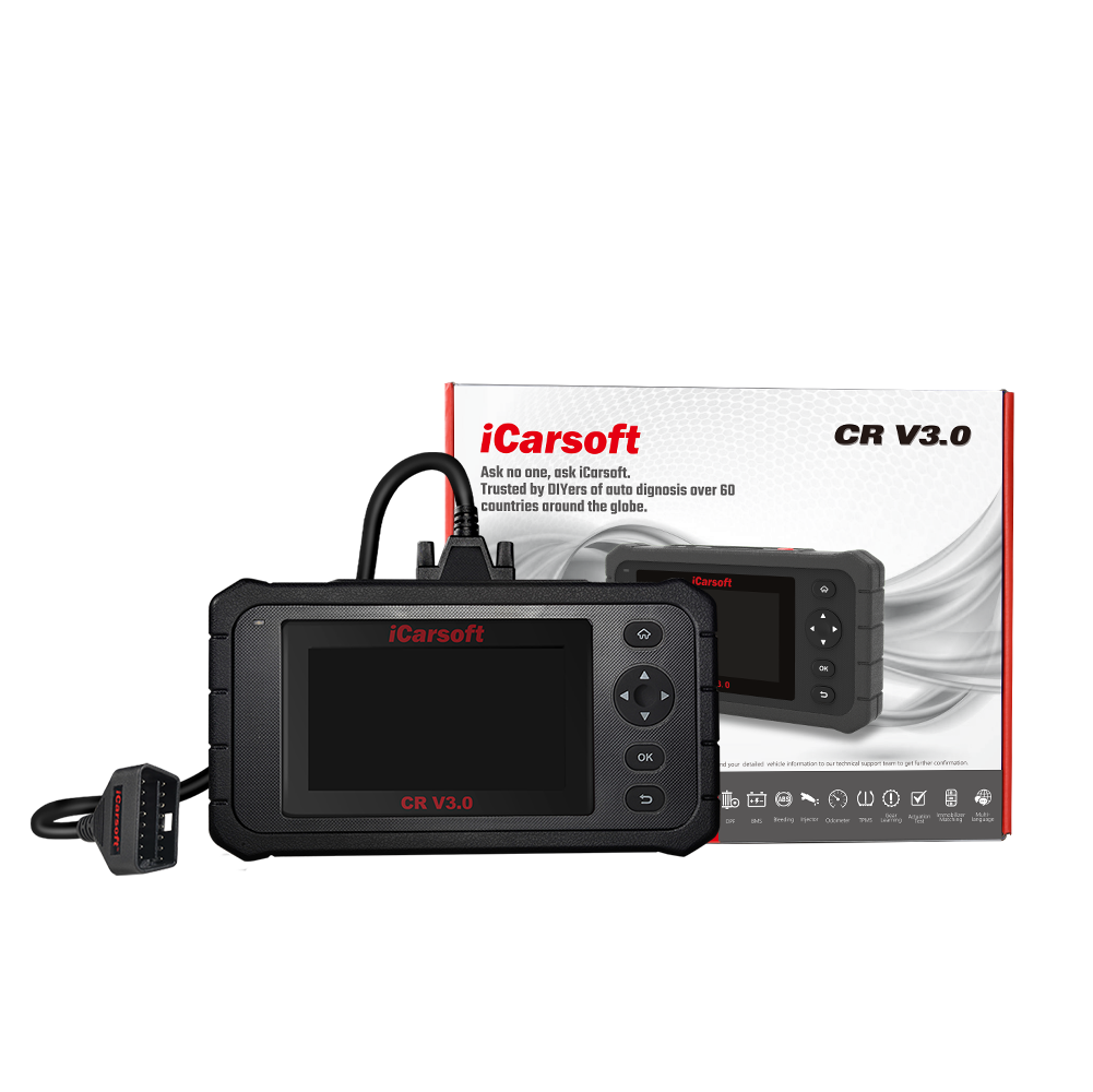 New iCarsoft CR V3.0 Professional Car Diagnostic Scan Tool Suit Multi-Brand Car