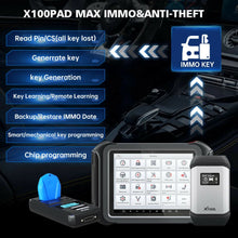 Load image into Gallery viewer, XTOOL X100 MAX Auto IMMO programmer 10" Bluetooth with 30+special functions