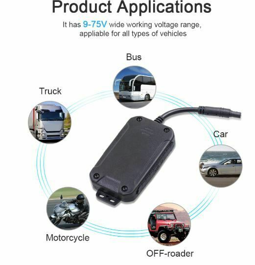 4G 3G Car GPS Tracker Cut Off Oil Engine 9-75 Waterproof Realtime APP Tracking